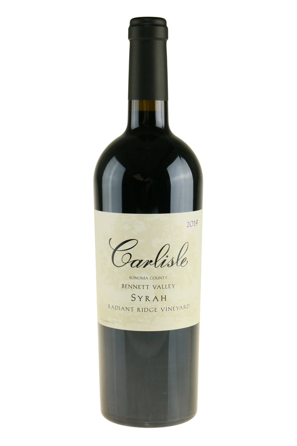 Carlisle Radiant Ridge Syrah - Bottle Hero
