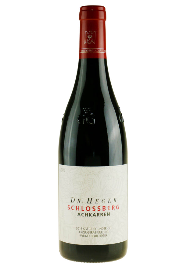 Dr. Heger Spätburgunder Schlossberg GG - Bottle Hero