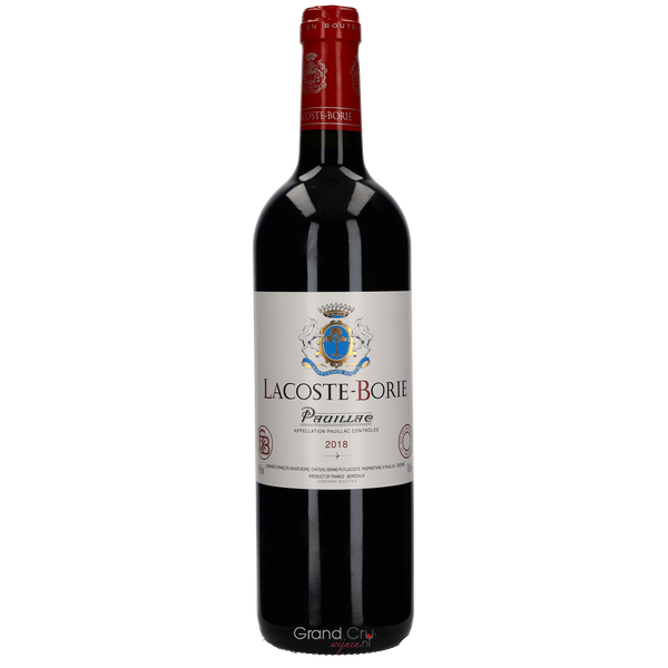 2023 Château Grand-Puy-Lacoste Lacoste Borie Pauillac - Bottle Hero