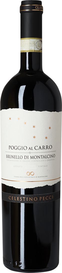 2019 Brunello di Montalcino Poggio al Carro, DOCG, Tenuta Celestino Pecci - Bottle Hero