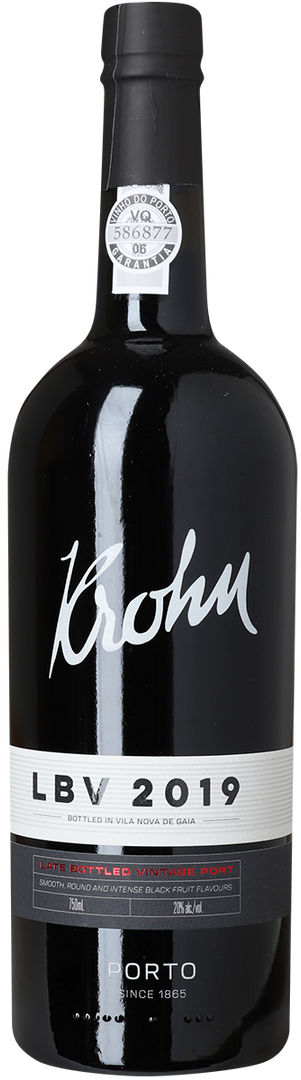2019 Krohn port LBV 2019, Late Bottled in 2024