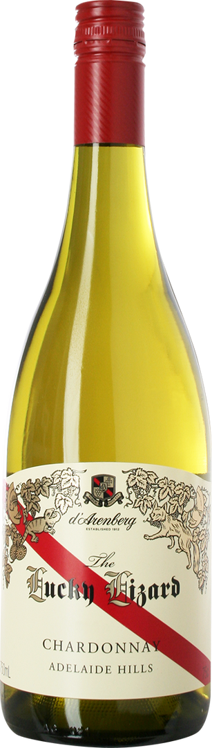 2019 The Lucky Lizard Chardonnay, d'Arenberg, McLaren Vale / Adelaide Hills - Bottle Hero