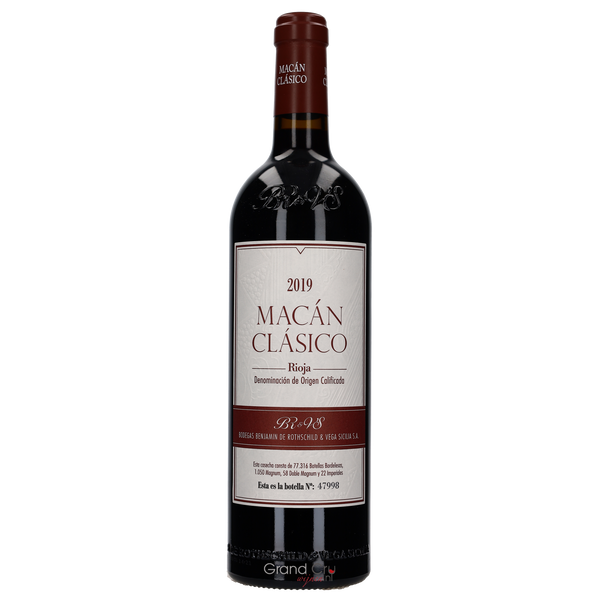 2021 Benjamin de Rothschild Vega Sicilia Macan Classico - Bottle Hero