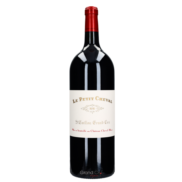 2021 Château Cheval Blanc Le Petit Cheval Saint-Émilion Grand Cru Magnum - Bottle Hero