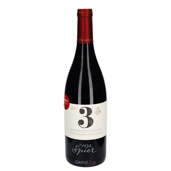 2021 Spier Estate Rhone Blend Creative Block 3 - Bottle Hero