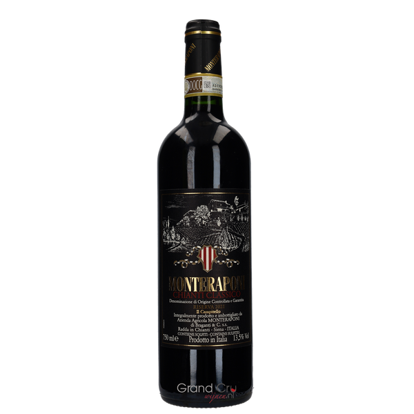 2021 Monteraponi Chianti Classico Riserva Il Campitello - Bottle Hero
