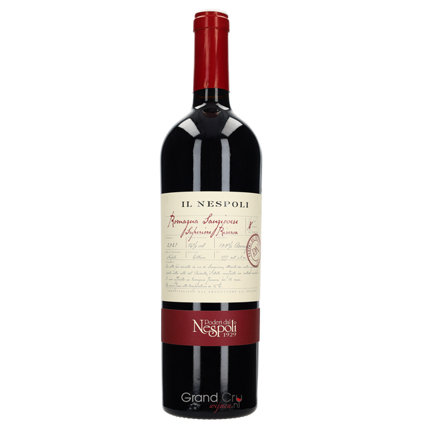 2021 Poderi Dal Nespoli Il Nespoli Sangiovese Romagna Superiore Riserva - Bottle Hero