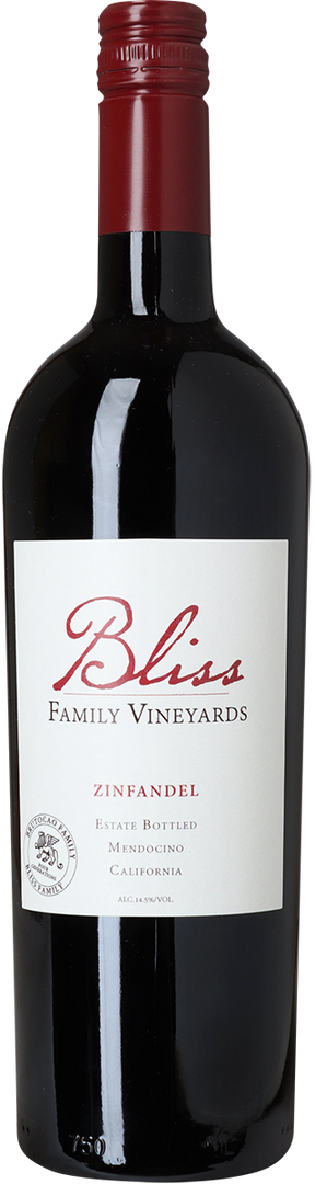 2021 Zinfandel, Bliss Family Vineyards, Mendocino