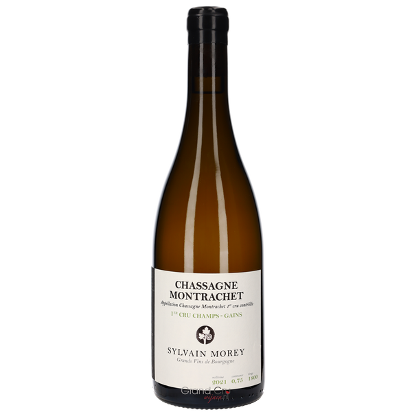 2021 Domaine Sylvain Morey Chassagne-Montrachet 1er Cru Champs-Gains Blanc - Bottle Hero