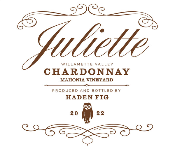 Haden Fig, Juliette Chardonnay, Willamette Valley, 2022 - Bottle Hero