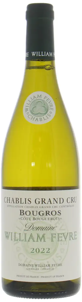 2022 Domaine William Fèvre Chablis Grand Cru Bougros - Bottle Hero