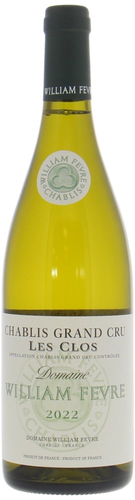 2022 William Fèvre Chablis Grand Cru Les Clos Jeroboam (3 liter) - Bottle Hero