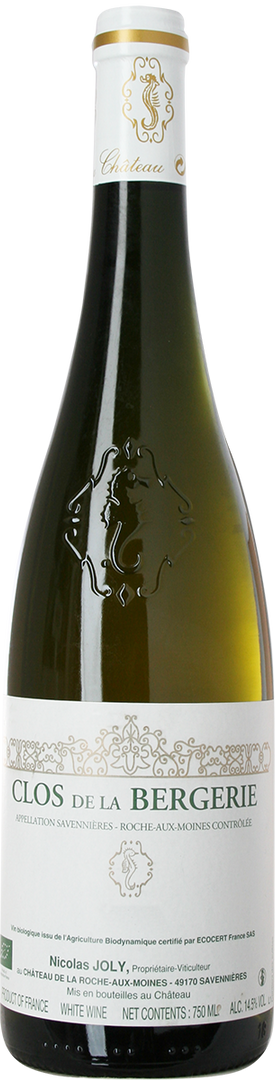 2023 Clos de La Bergerie, Nicolas Joly, Vignobles de la Coulée de Serrant