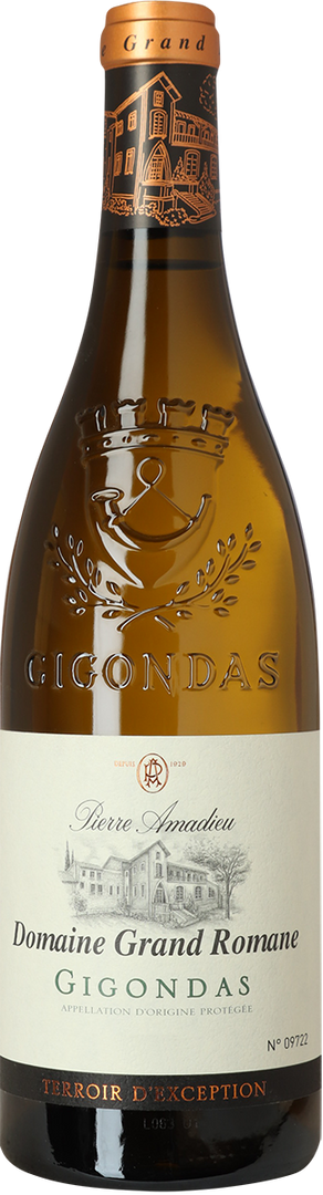 2023 Gigondas Grand Romane Blanc, Pierre Amadieu - Bottle Hero