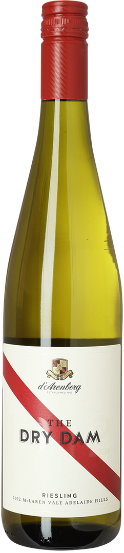 2023 The Dry Dam Riesling, d'Arenberg, McLaren Vale / Adelaide Hills / Clare Valley