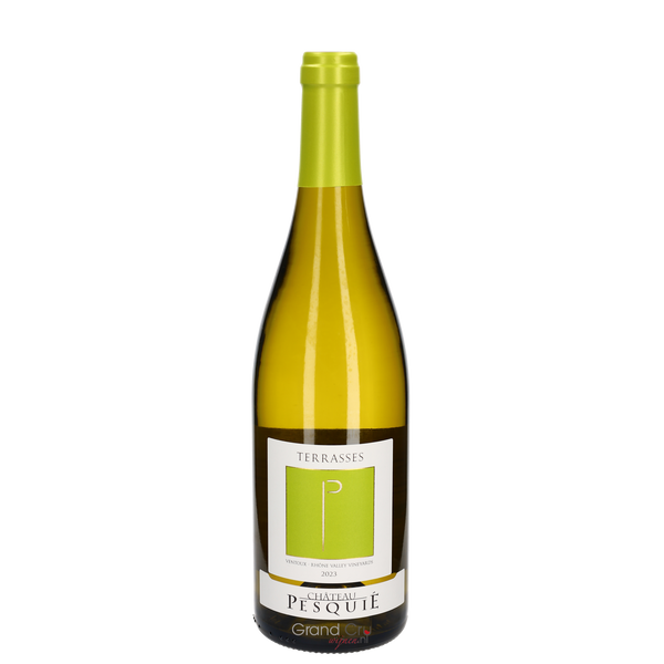 2024 Chateau Pesquie Cotes du Ventoux Cuvee des Terrasses Blanc - Bottle Hero