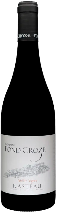 2024 Rasteau Vieilles Vignes, Fond Croze, Rhône, øko - Bottle Hero
