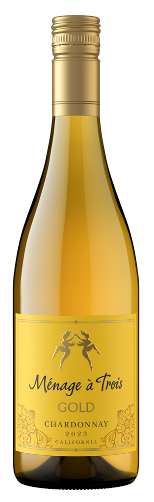2024 Ménage à Trois Gold Chardonnay - Bottle Hero