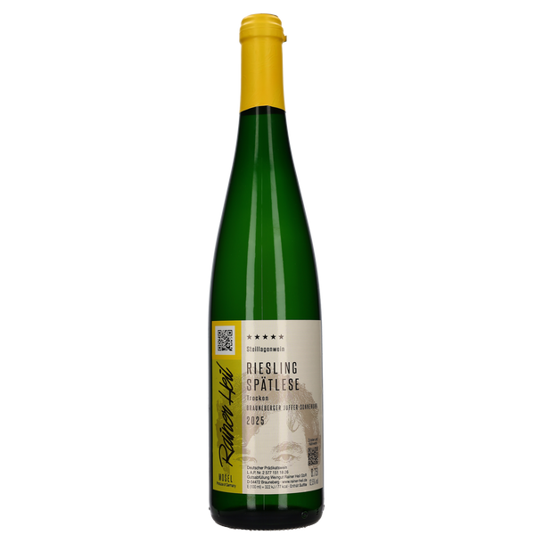 2025 Rainer Heil Brauneberger Juffer-Sonnenuhr Riesling Spätlese Trocken - Bottle Hero