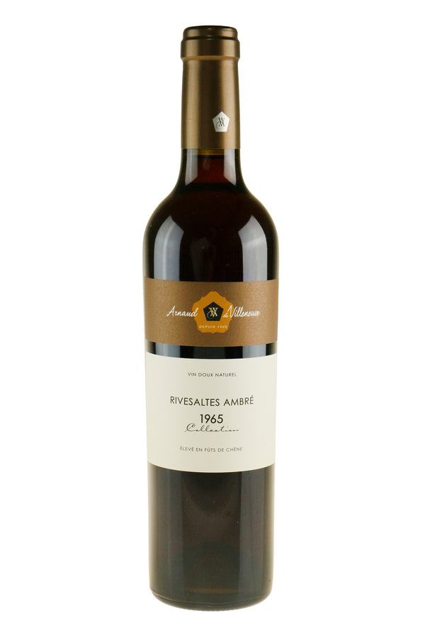 Arnaud de Villeneuve Rivesaltes Ambré 1965 - Bottle Hero