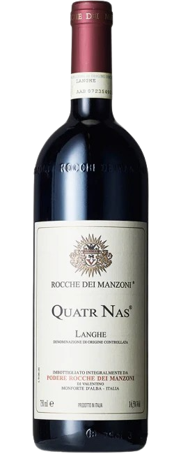 Rocche Dei Manzoni, Quatr Nas Langhe Rosso DOC, 2021 - Bottle Hero