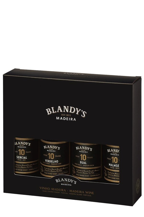Blandy's 4 pack 10 years Madeira - Bottle Hero