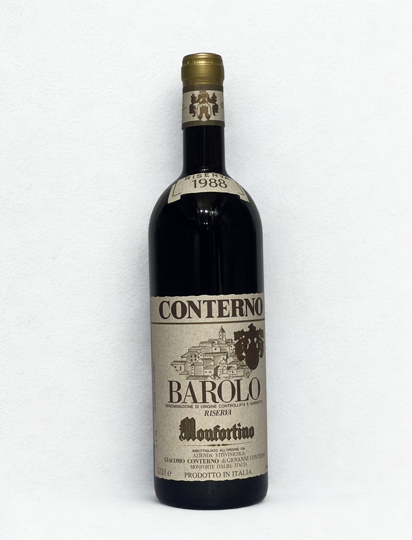 Giacomo Conterno, Barolo Monfortino Riserva 1988 - Bottle Hero