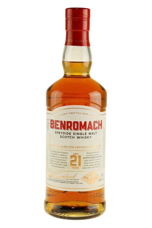 Benromach 21 Years Old - Bottle Hero