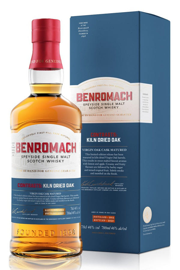 Benromach Contrasts: Virgin Oak Kiln Dried - Bottle Hero