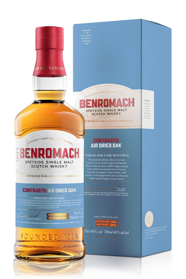 Benromach Contrasts: Virgin Oak Air Dried - Bottle Hero