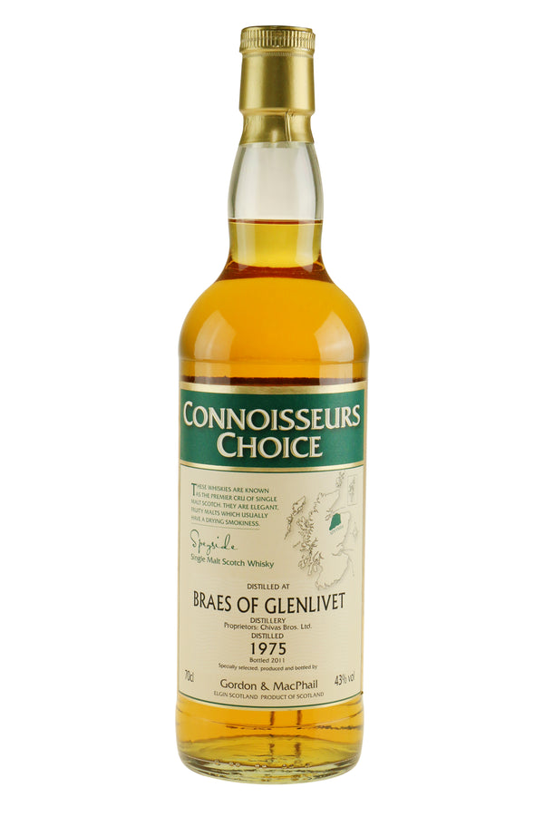 Braes of Glenlivet Connoisseurs Choice 1975 - Bottled 2011 - Bottle Hero