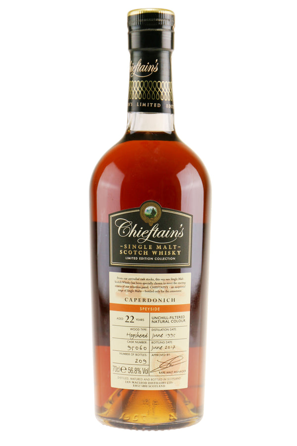 Caperdonich 22 years Chieftains Choice - Bottle Hero