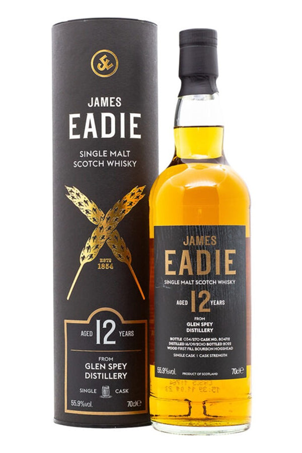 Glen Spey James Eadie 12 Years 2022 Cask #804712 - Bottle Hero