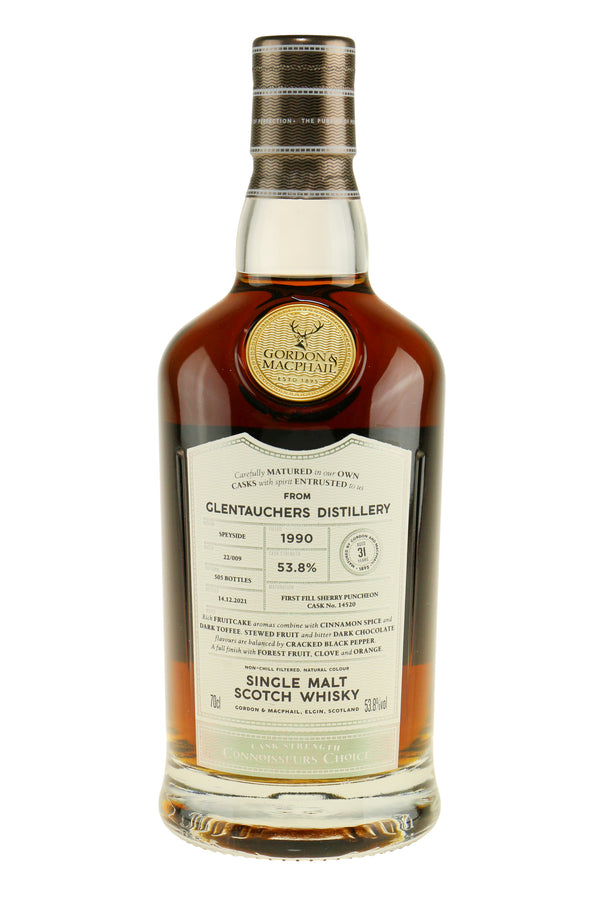 Glentauchers Vintage 1990 CS CC Upper Range 2021 - Bottle Hero