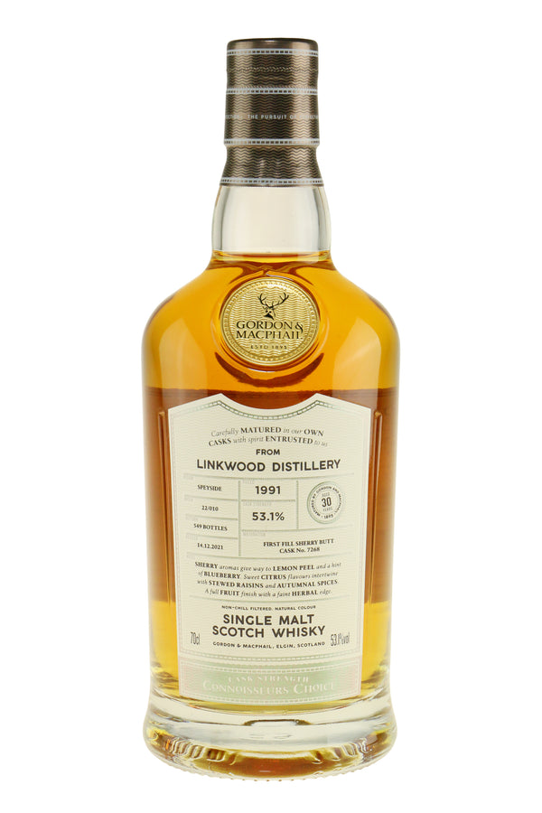 Linkwood Vintage 1991 CS CC Upper Range 2021 - Bottle Hero