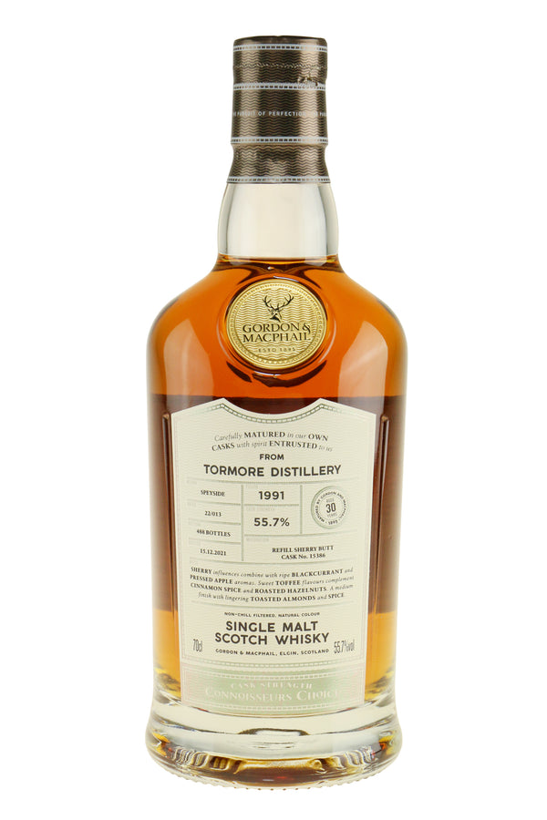 Tormore Vintage 1991 CS CC Upper Range 2021 - Bottle Hero