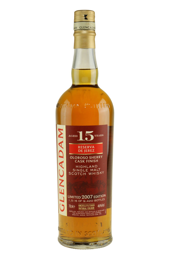 Glencadam 15 Years Single Malt Reserva de Jerez - Bottle Hero