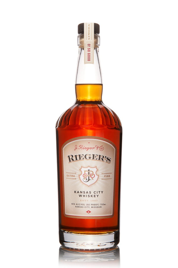 Rieger's Kansas City Whiskey - Bottle Hero