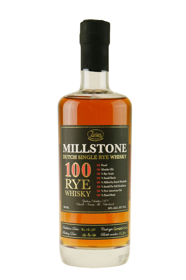 Millstone 100 Rye Whisky - Bottle Hero