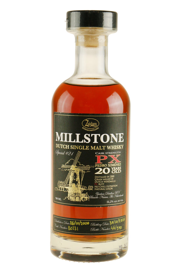 Millstone Single Malt Special #21 PX Cask 2020 - Bottle Hero