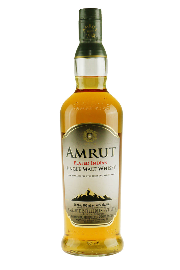Amrut Peated Single Malt - Bottle Hero