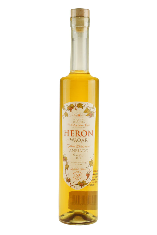 Heron By Waqar Pisco Anejado Limited Ed. - Bottle Hero