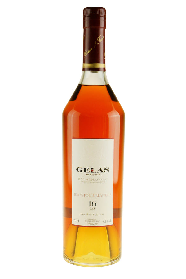 Gelas Bas Armagnac 16 year Variety Folle Blanche - Bottle Hero