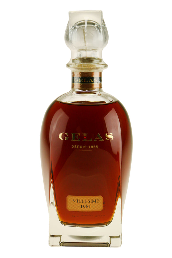 Gelas Armagnac 1961 i Karaffel - Bottle Hero