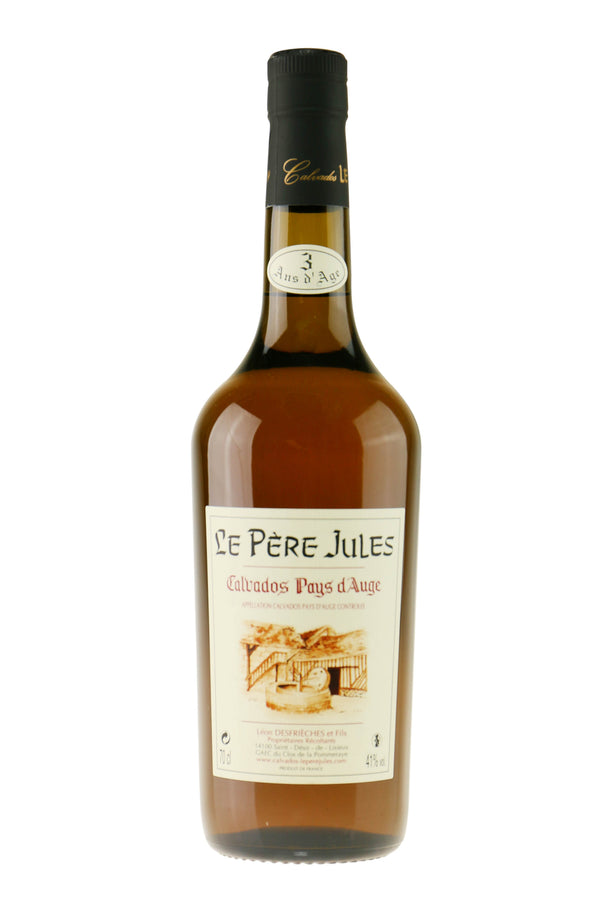 Calvados Pere Jules 3 ans Pays d auge - Bottle Hero