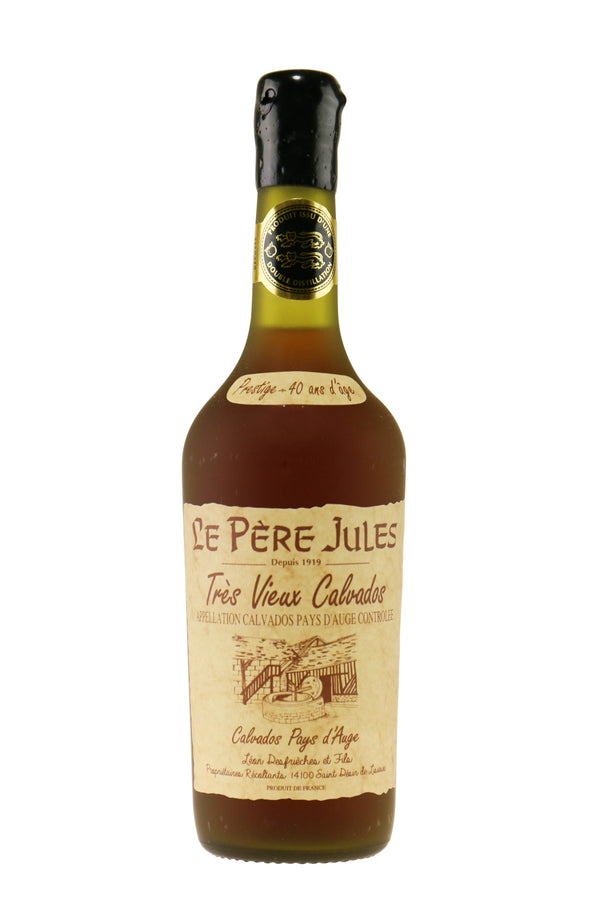 Calvados Pere Jules 40 ans Tres Vieux - Bottle Hero