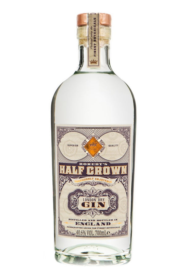Rokeby's Half Crown Gin - Bottle Hero