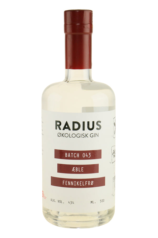 Radius Gin 043 Æble Fennikelfrø ØKO - Bottle Hero