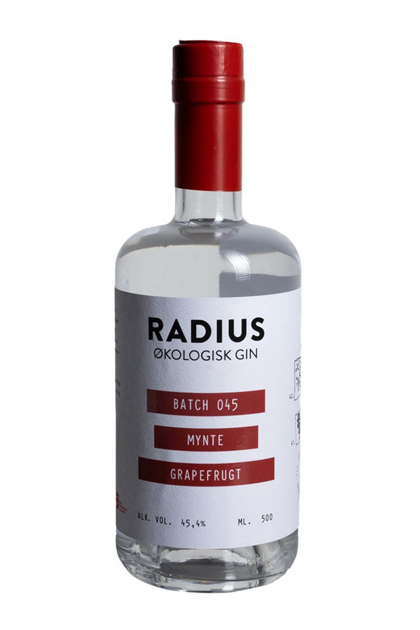 Radius Gin 045 Mynte Grapefrugt ØKO - Bottle Hero