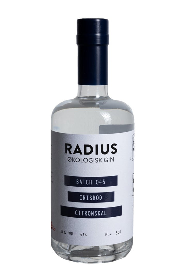 Radius Gin 046 Irisrod Citronskal ØKO - Bottle Hero